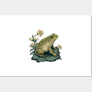 Ukiyo-e Frog Posters and Art